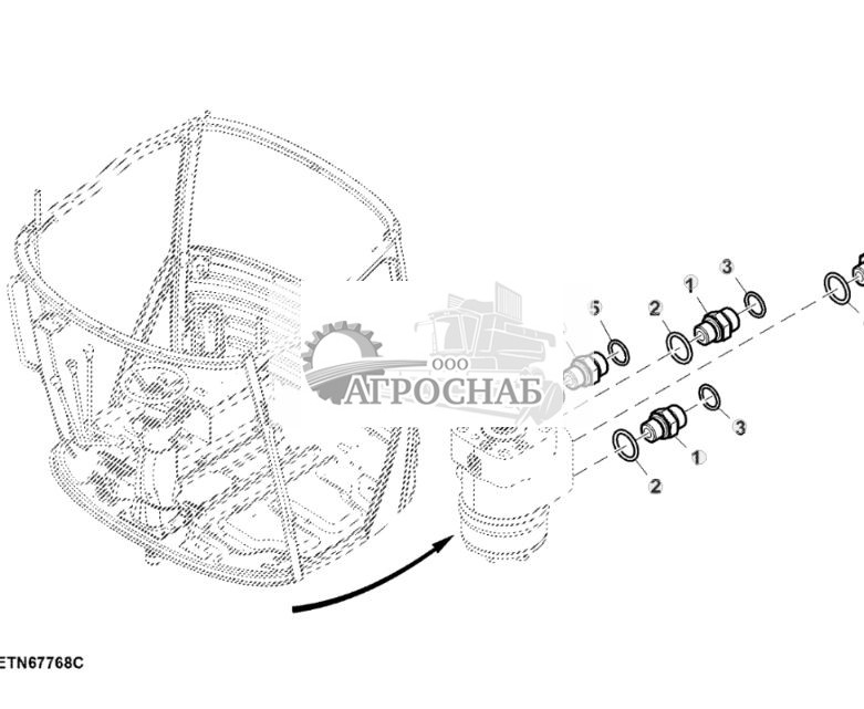 Гидравлические компоненты, ручное рулевое управление - ST829684 483.jpg